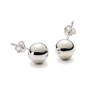 Silver 925 Ball Earrings
